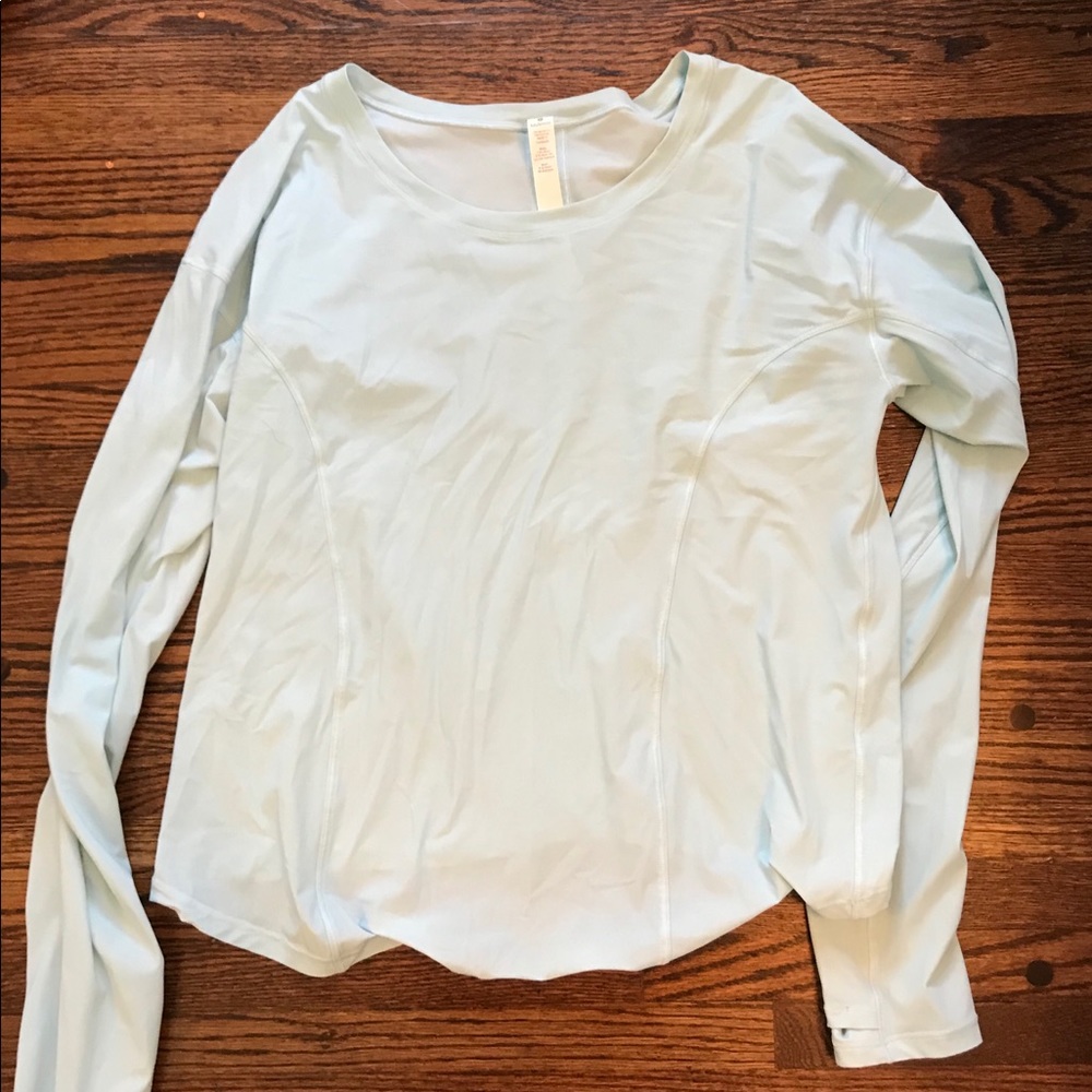 Lululemon Light Blue Long Sleeve